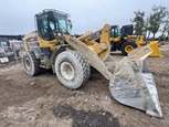 Used Komatsu in yard